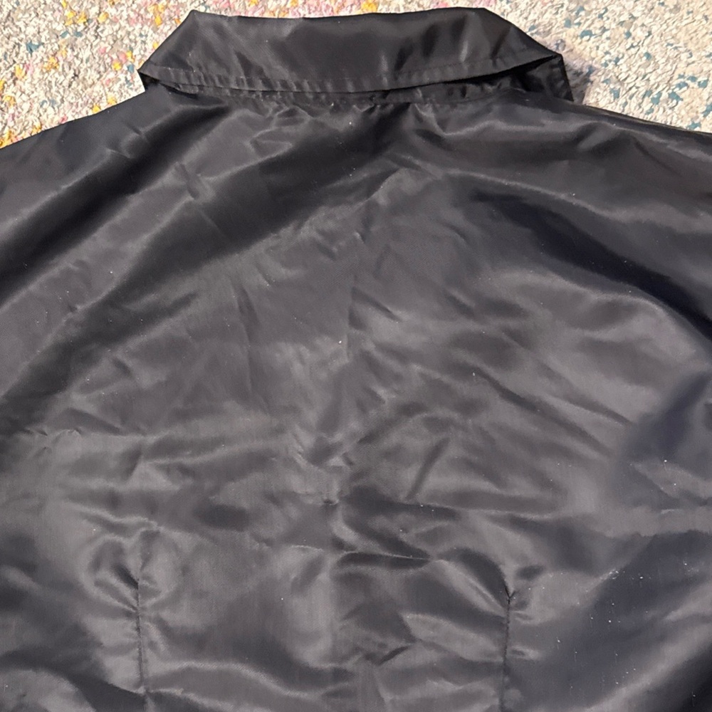 Vintage Moda International 1980s Cropped Nylon Parachute Jacket & Mini Skirt Set - Picture 12 of 12